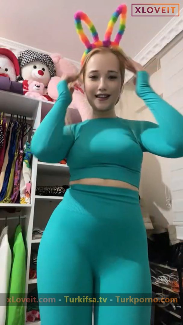 Ecrin Dilek Gökçe ifşa Yeşil taytlı canlı yayın seyret